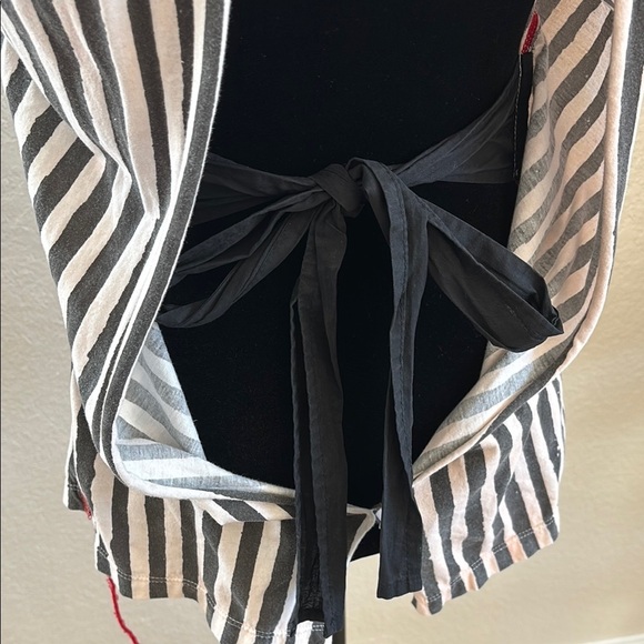 Vintage Custom One of A Kind Blondie Striped T Shirt Lightining 0116 - Picture 6 of 9